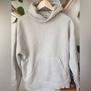 zara sand hoodie